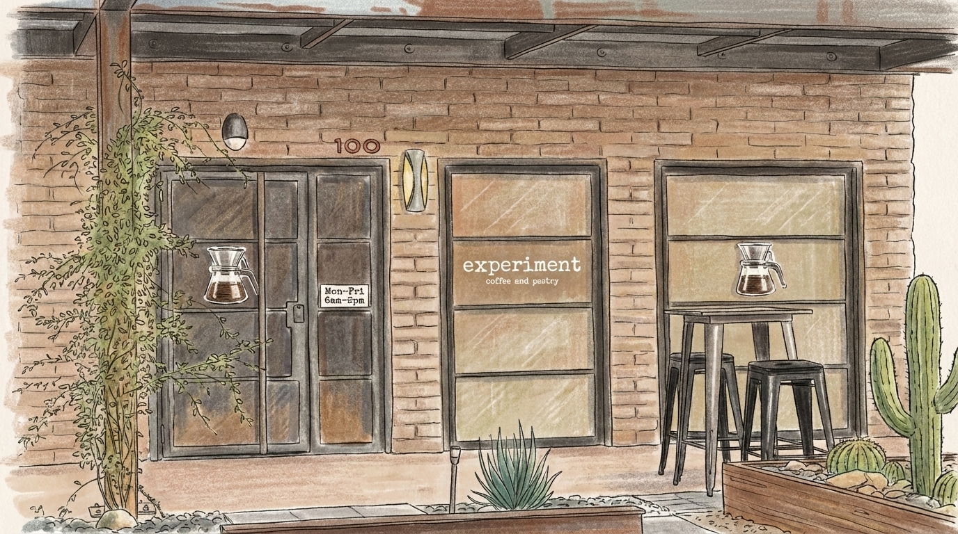 Experiment Coffee and Pastry
