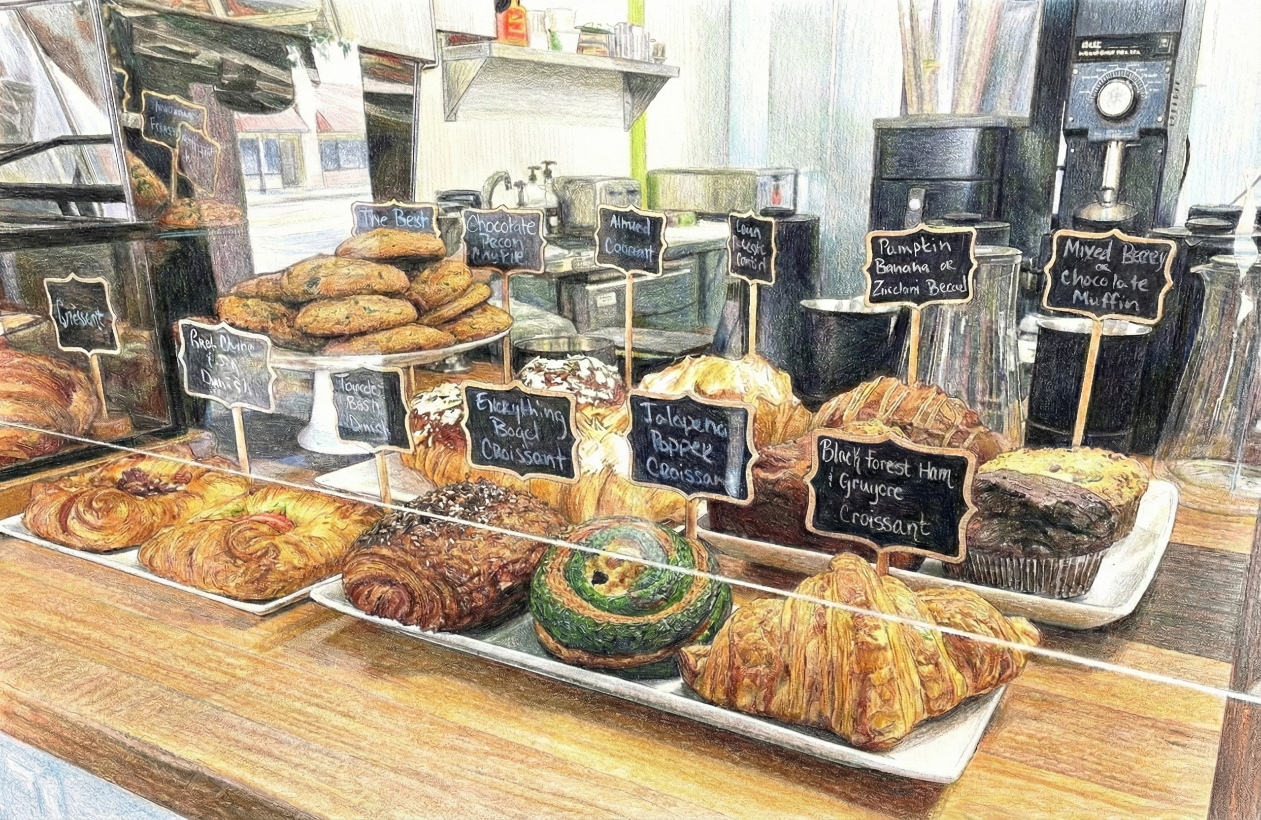 Experiment Coffee and Pastry